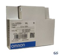 Analogue Timer 0.1 s, 120 h 24-230VAC 24-48VDC Omron H3DS-ML